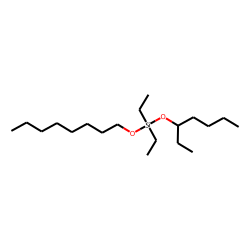 Silane, diethyl(3-heptyloxy)octyloxy-