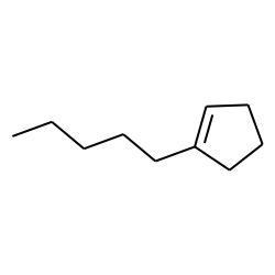 Cyclopentene, 1-pentyl-