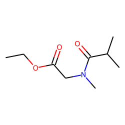 Sarcosine, N-isobutyryl-, ethyl ester