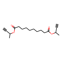 Sebacic acid, di(but-3-yn-2-yl) ester