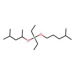 Silane, diethylisohexyloxy(4-methylpent-2-yloxy)-