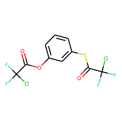 3-Mercaptophenol, O,S-bis(chlorodifluoroacetyl)-