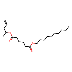 Adipic acid, decyl pent-4-en-2-yl ester