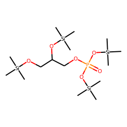 Phosphoric acid, bis(trimethylsilyl) 2,3-bis[(trimethylsilyl)oxy]propyl ester