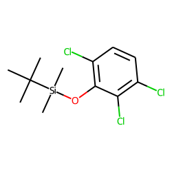 2,3,6-Trichlorophenol, tert-butyldimethylsilyl ether