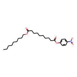 Sebacic acid, 4-nitrophenyl nonyl ester