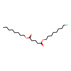 Glutaric acid, 8-chlorooctyl octyl ester