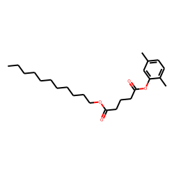 Glutaric acid, 2,5-dimethylphenyl undecyl ester