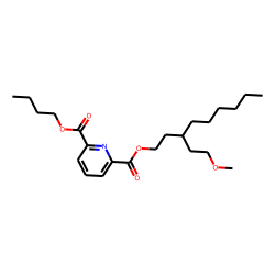 2,6-Pyridinedicarboxylic acid, butyl 3-(2-methoxyethyl)nonyl ester