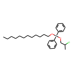 Silane, diphenyl(2-chloropropoxy)dodecyloxy-