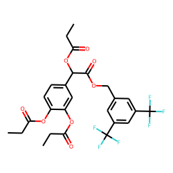 Dihydroxymandelic acid, propionyl, DTFMBz