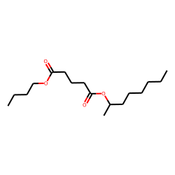 Glutaric acid, butyl 2-octyl ester