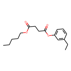 Succinic acid, 3-ethylphenyl pentyl ester