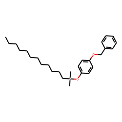 4-Benzyloxy-1-dimethyldodecylsilyloxybenzene