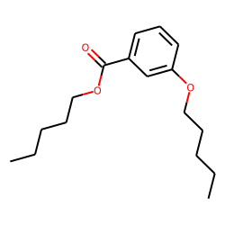 Benzoic acid, 3-pentyloxy-, pentyl ester