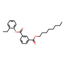 Isophthalic acid, 2-ethylphenyl octyl ester