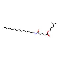 Glutaric acid, monoamide, N-tetradecyl-, isohexyl ester