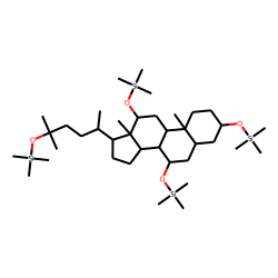 5«beta»-Cholestane-3«alpha»,7«alpha»,12«alpha»,25-tetrol, TMS