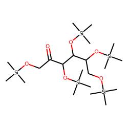 D-Allose, ketol, TMS