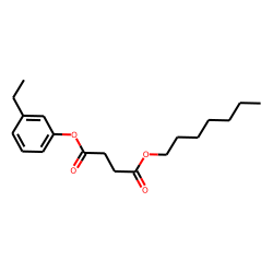 Succinic acid, 3-ethylphenyl heptyl ester