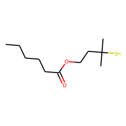 3-Methyl-3-sulfanylbutyl Hexanoate