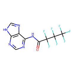 Adenine, N4-heptafluorobutyryl-