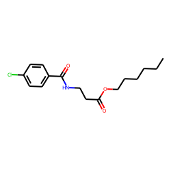 «beta»-Alanine, N-(4-chlorobenzoyl)-, hexyl ester