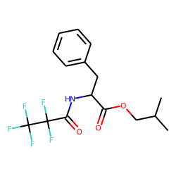 l-Phenylalanine, n-pentafluoropropionyl-, isobutyl ester