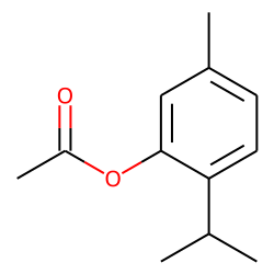 Phenol, 5-methyl-2-(1-methylethyl)-, acetate