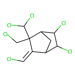 5-exo,6-endo,8,9,9,10-hexachlorocamphene