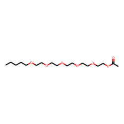 Pentaethylene glycol, pentyl ether, acetate
