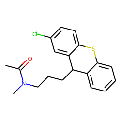 Chlorprothixene M (nor-dihydro-), monoacetylated