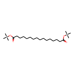 Hexadecanedioic acid, bis(trimethylsilyl) ester