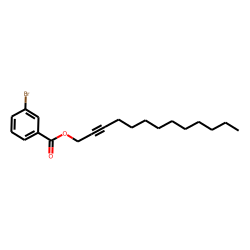 3-Bromobenzoic acid, tridec-2-ynyl ester