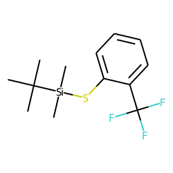 2-(Trifluoromethyl)thiophenol, S-(tert-butyldimethylsilyl)-