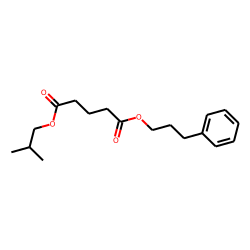 Glutaric acid, isobutyl 3-phenylpropyl ester