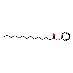 Myristic acid, phenyl ester