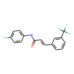 trans-Cinnamamide, N-(4-fluorophenyl)-3-trifluoromethyl-