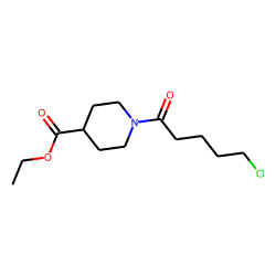 Isonipecotic acid, N-(5-chlorovaleryl)-, ethyl ester