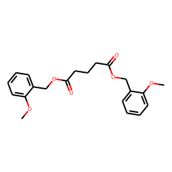Glutaric acid, di(2-methoxybenzyl) ester