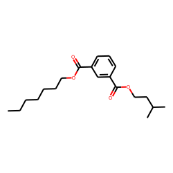 Isophthalic acid, heptyl 3-methylbutyl ester