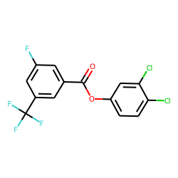 3-Fluoro-5-trifluoromethylbenzoic acid, 3,4-dichlorophenyl ester
