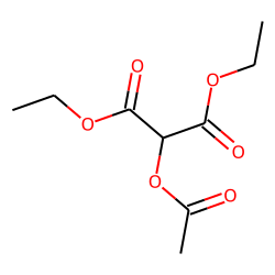 Tartronic acid, diethyl ester, acetate