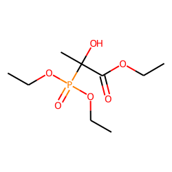 Propionic acid, 2-diethylphosphono-2-hydroxy-, ethyl ester
