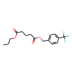 Glutaric acid, propyl 4-(trifluoromethyl)benzyl ester