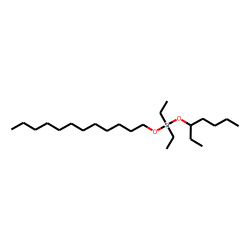 Silane, diethyldodecyloxy(3-heptyloxy)-