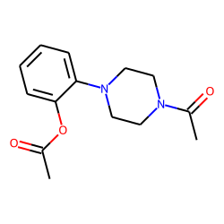 1-Acetyl-4-(2-acetoxyphenyl)piperazine