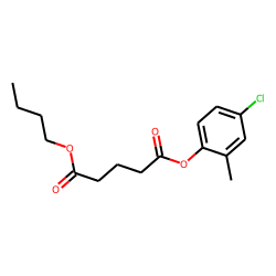 Glutaric acid, butyl 2-methyl-4-chlorophenyl ester