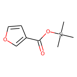 3-Furoic acid, trimethylsilyl ester
