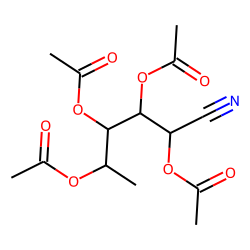 L-(-)-Fucose, aldononitrile, tetraacetate